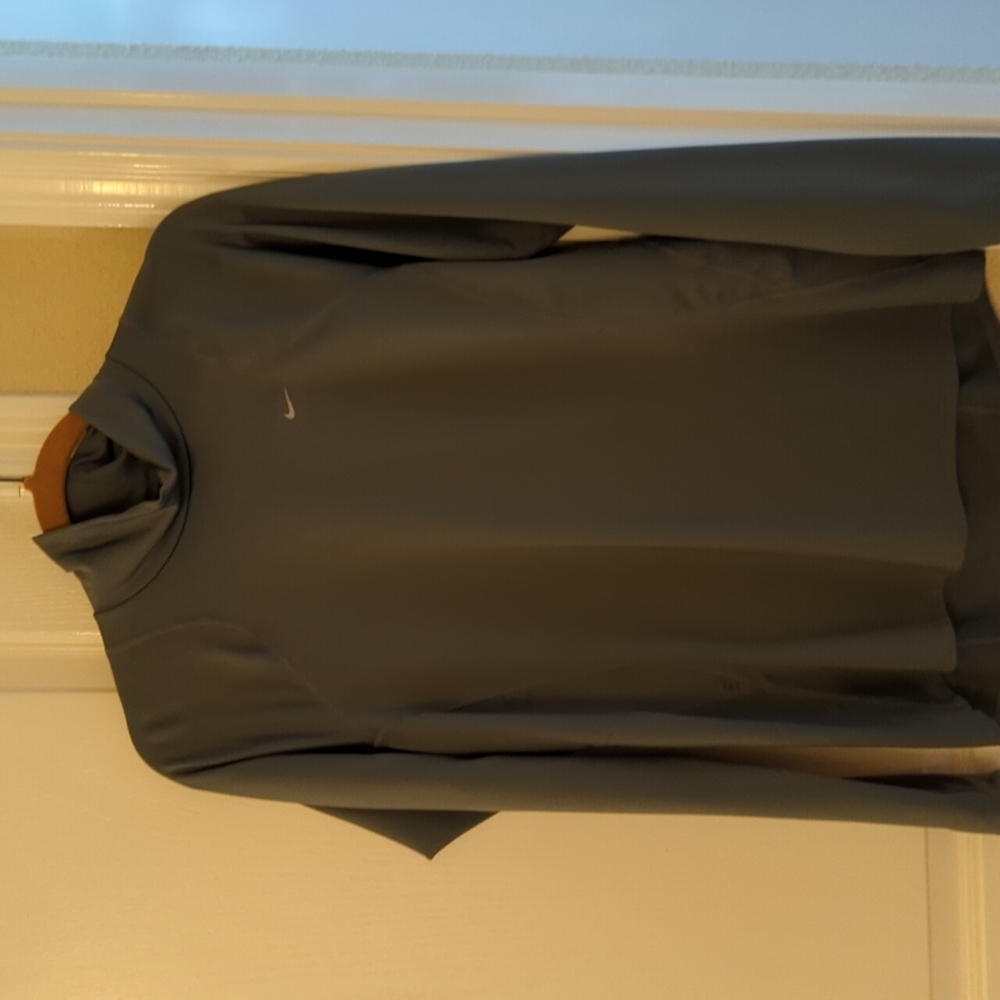 Nike Gray Long Sleeve Top